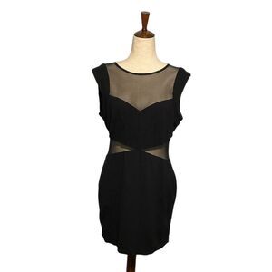 B. Darlin Little Black Mini Cocktail Bodycon Dress